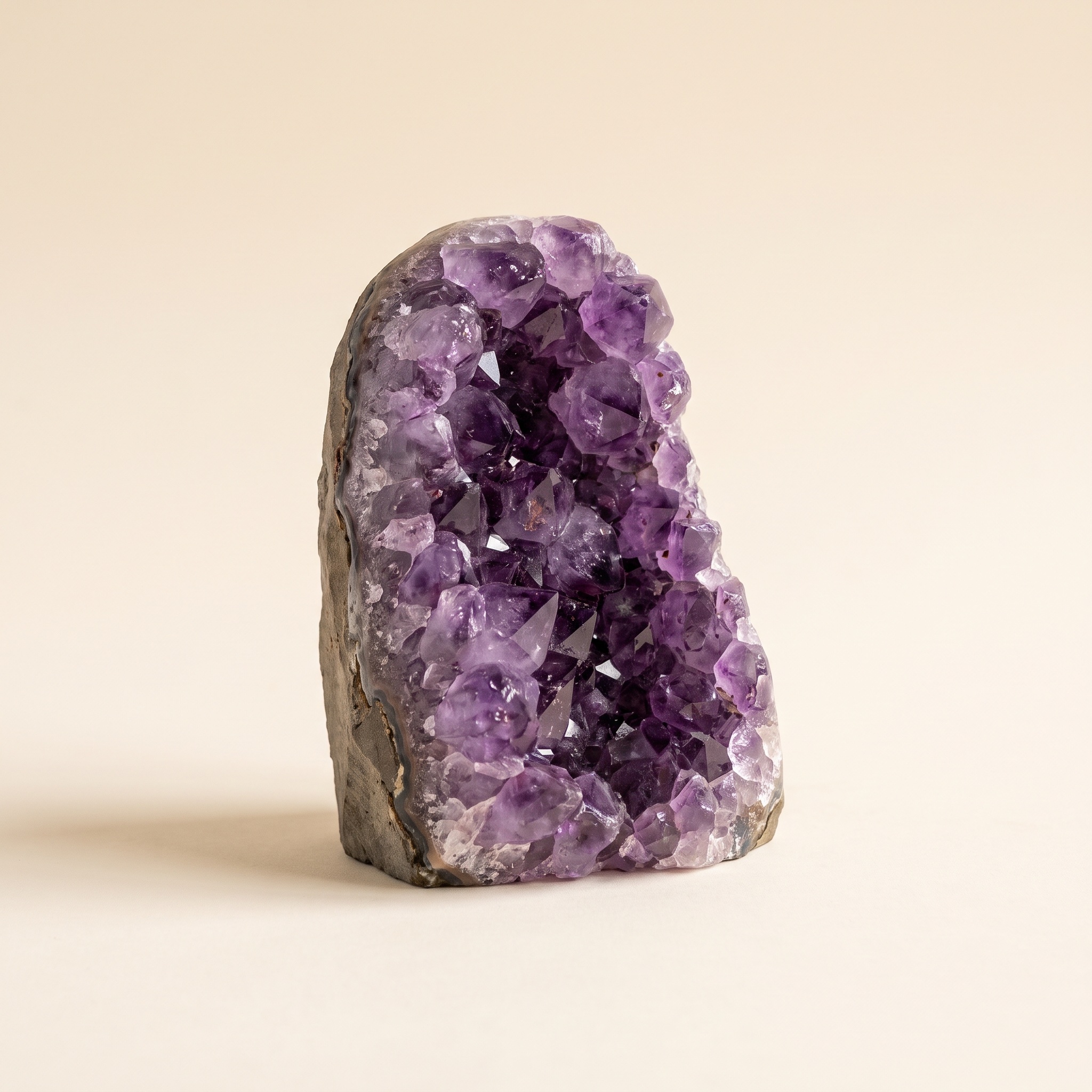 Ametist Küme (Druzy) 250–350 g — toptan doğal taş
