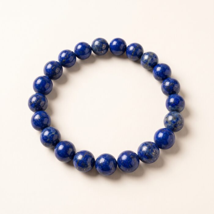 Lapis Lazuli 8 mm Doğal Taş Bileklik — toptan doğal taş