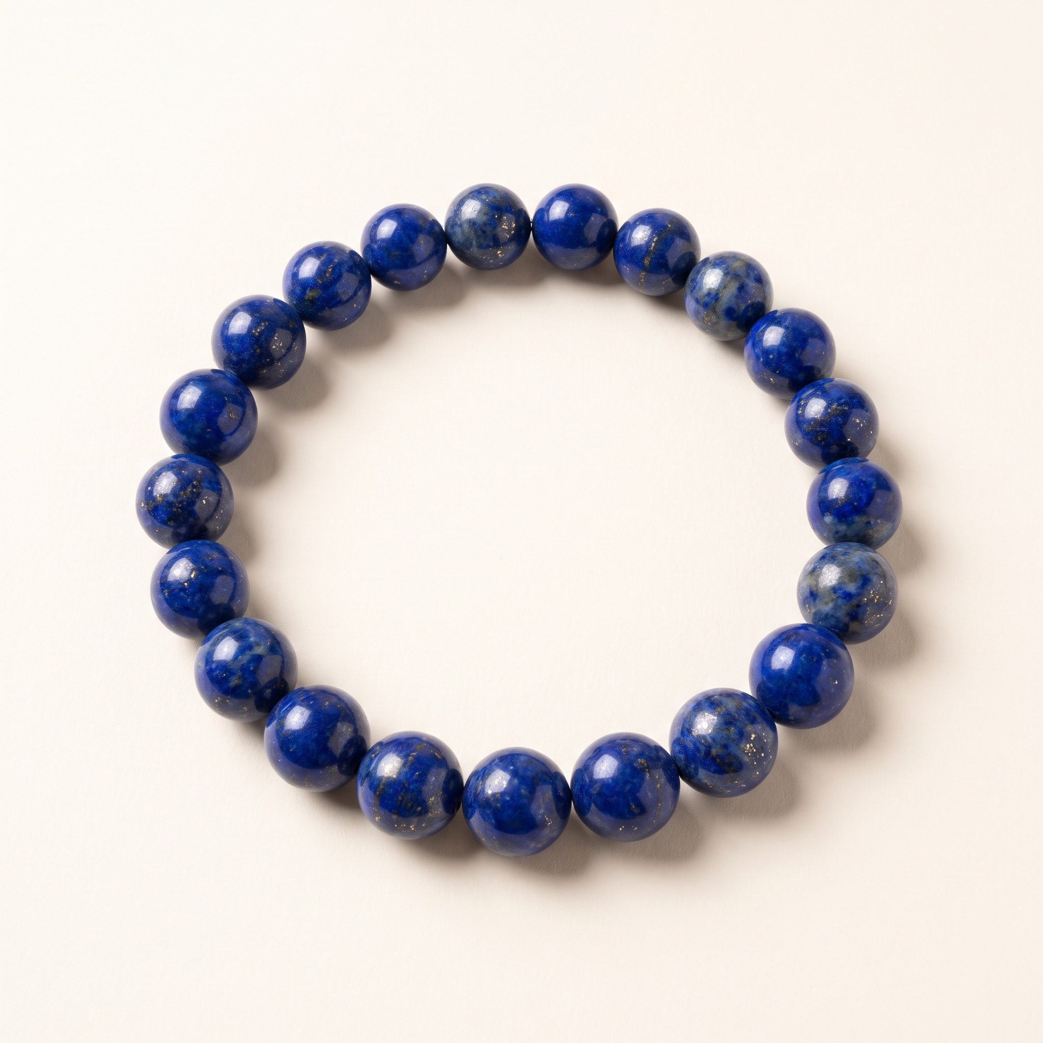 Lapis Lazuli 8 mm Doğal Taş Bileklik — toptan doğal taş